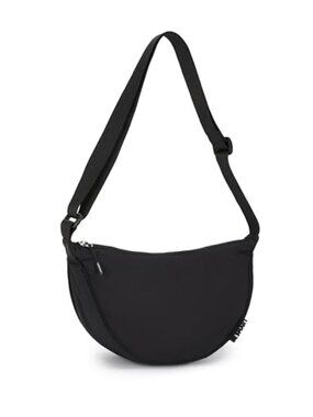 Small Waterproof Nylon Crescent Crossbody Bag Lightweight Travel Purse
